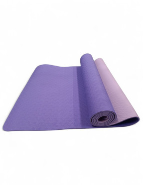 Коврик для йоги " tpe "  6 мм Bavar Sport